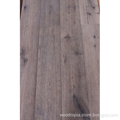4mm Brush Cut Oak Floor Engineer Wooden Floor